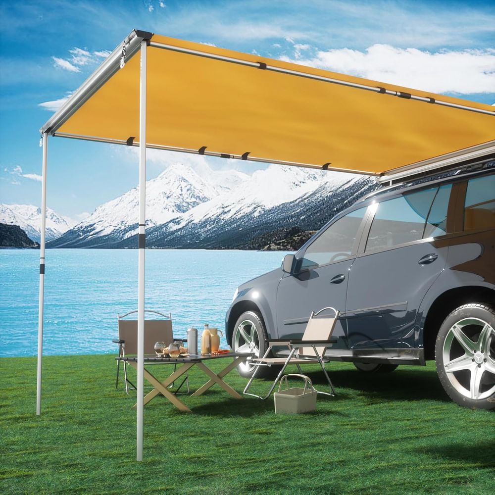Camping Tent - Awning Camper Awning 8.2X6.5ft Truck Tent