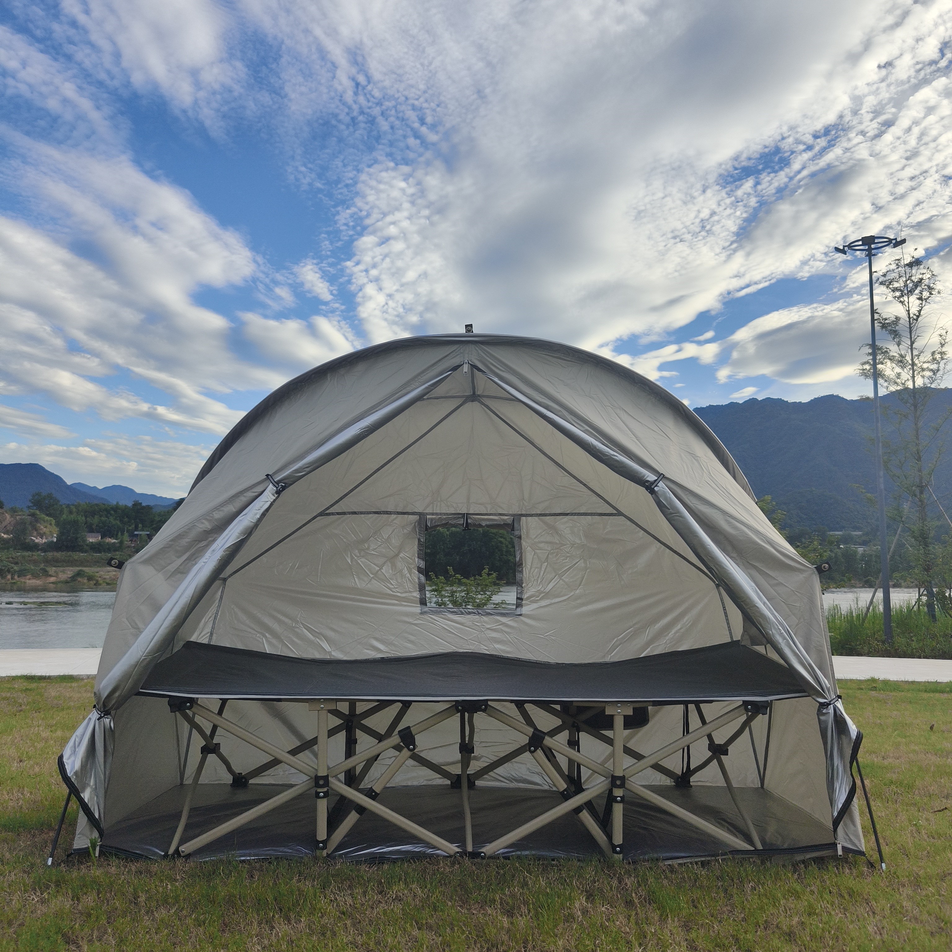 Outdoor Camping Solo - Durable Cot Tent Solo Tent for