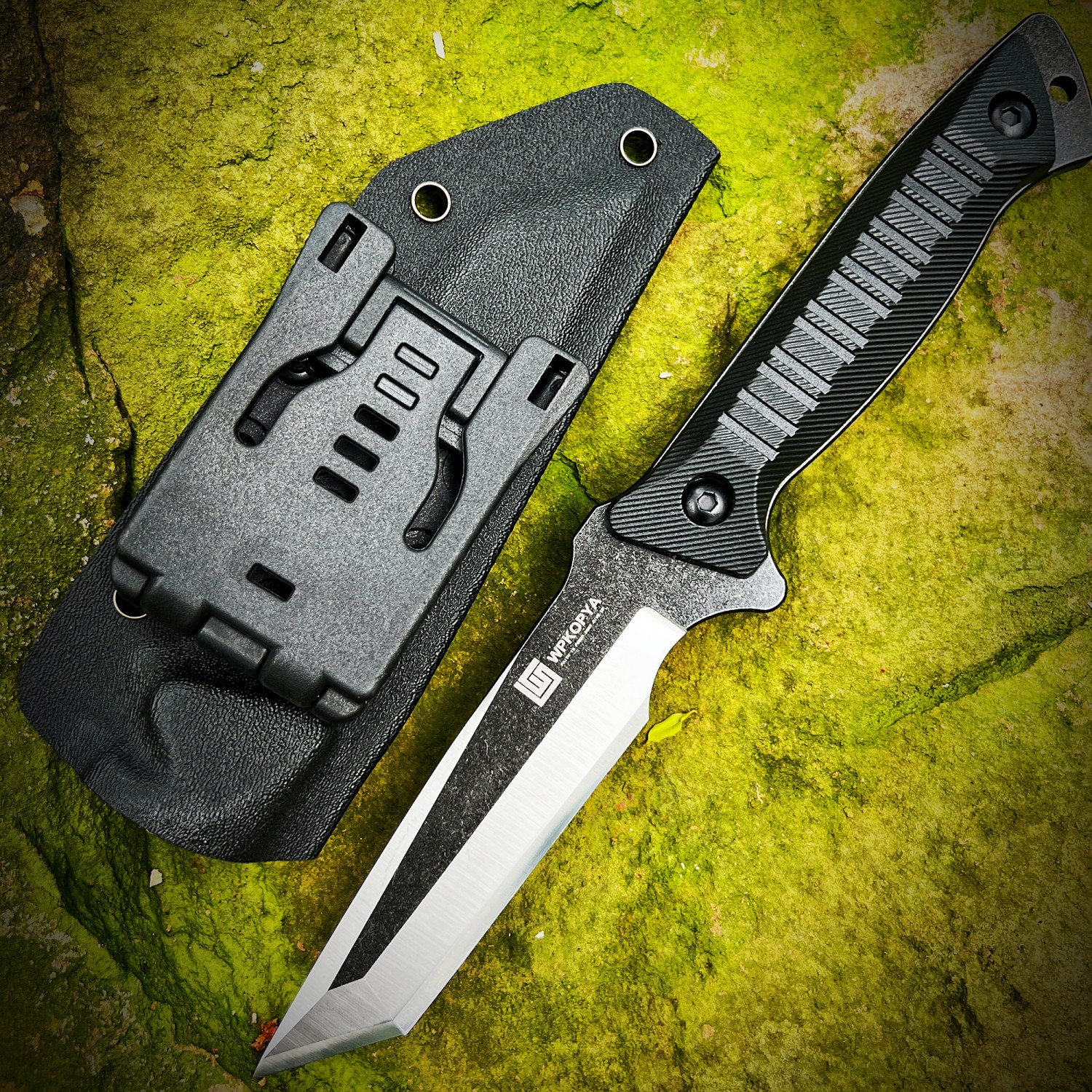 Outdoor Camping Usa - WPKOPYA (USA) 440c full Tang knife,