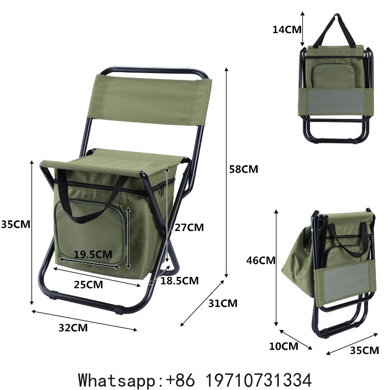 Outdoor Chair Camping - Portable Outdoor Fishing Chair Folding Camping