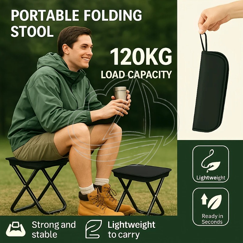 Outdoor Chair Camping - Lightweight Foldable Outdoor Chair Portable Camping