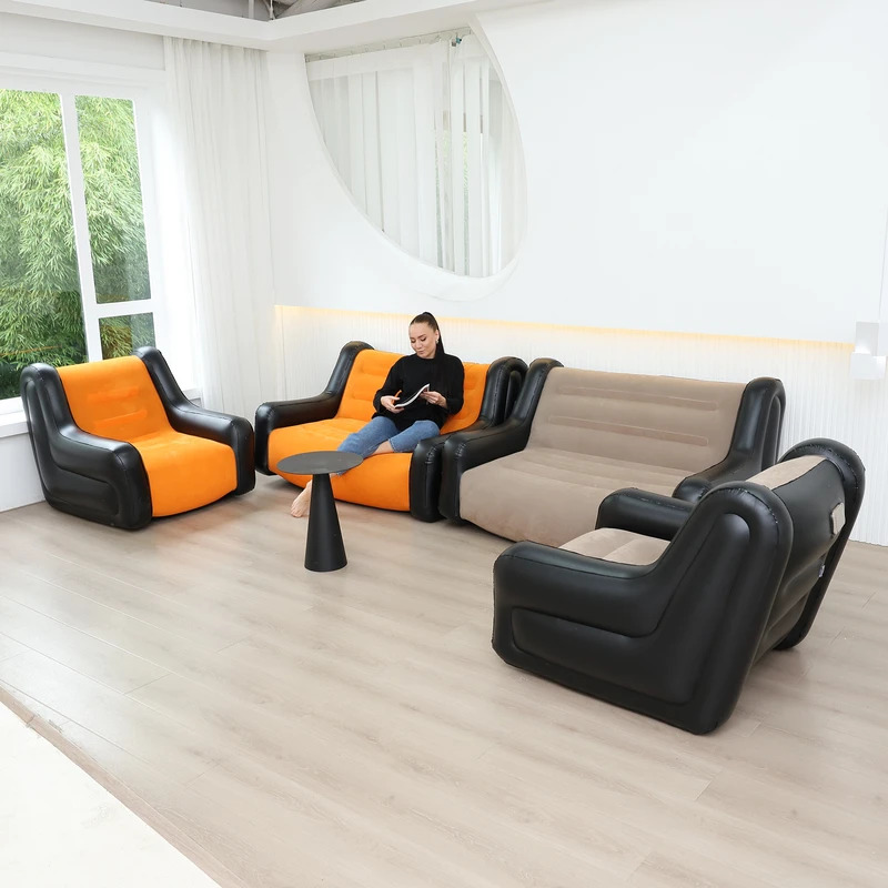 Air Mattress Inflatable Sofa D - Outdoor Camping Mattress ulasan dan harga