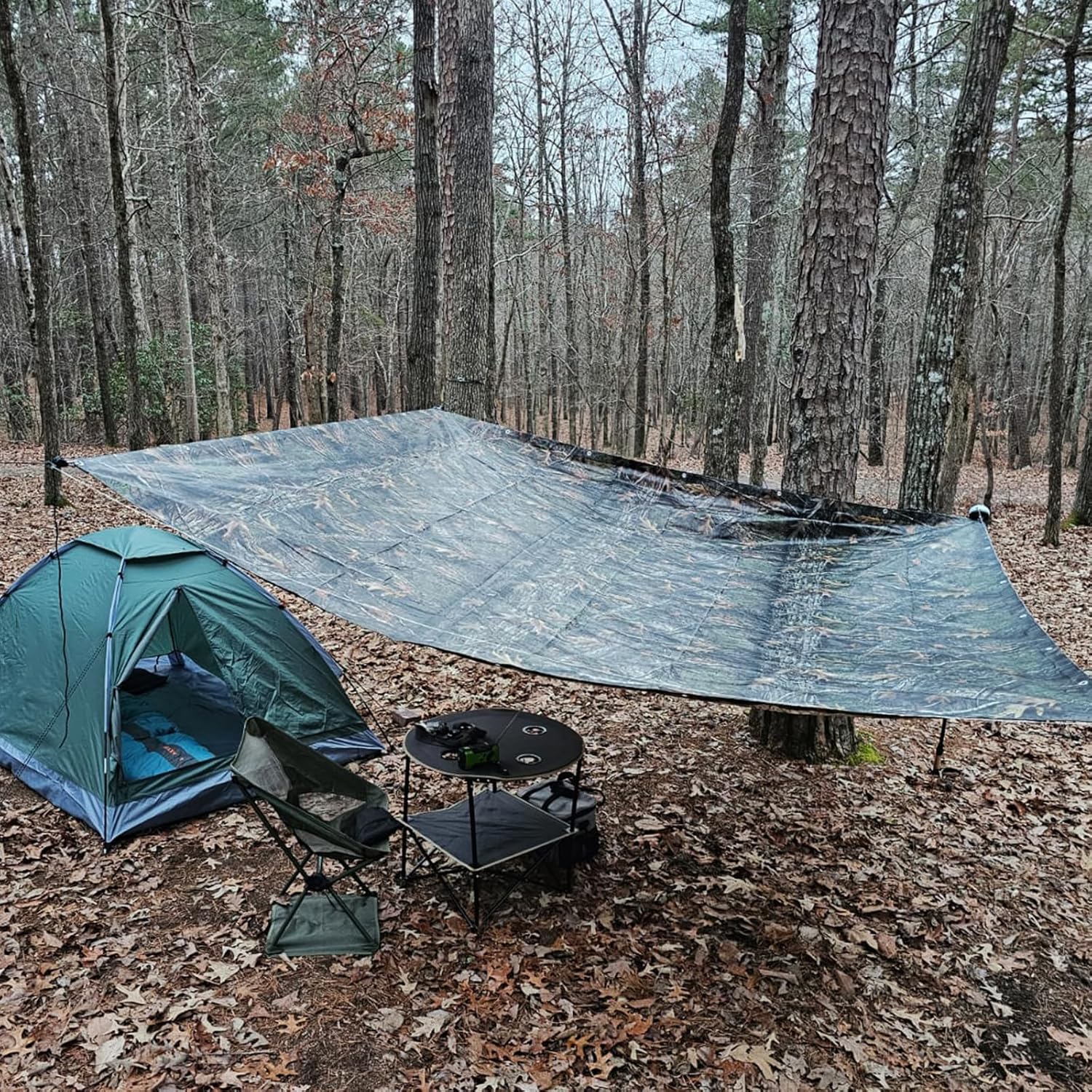 Heavy Duty 9 Mil Tarp Cover Wa - Outdoor Camping Tent Waterproof ulasan dan harga