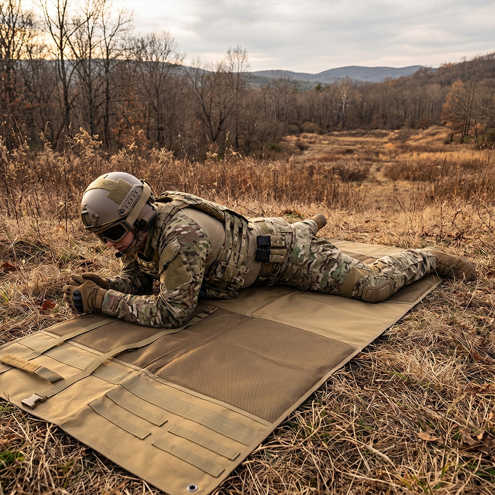 Portable Tactical Ground Mat D - Outdoor Camping Mat Waterproof ulasan dan harga