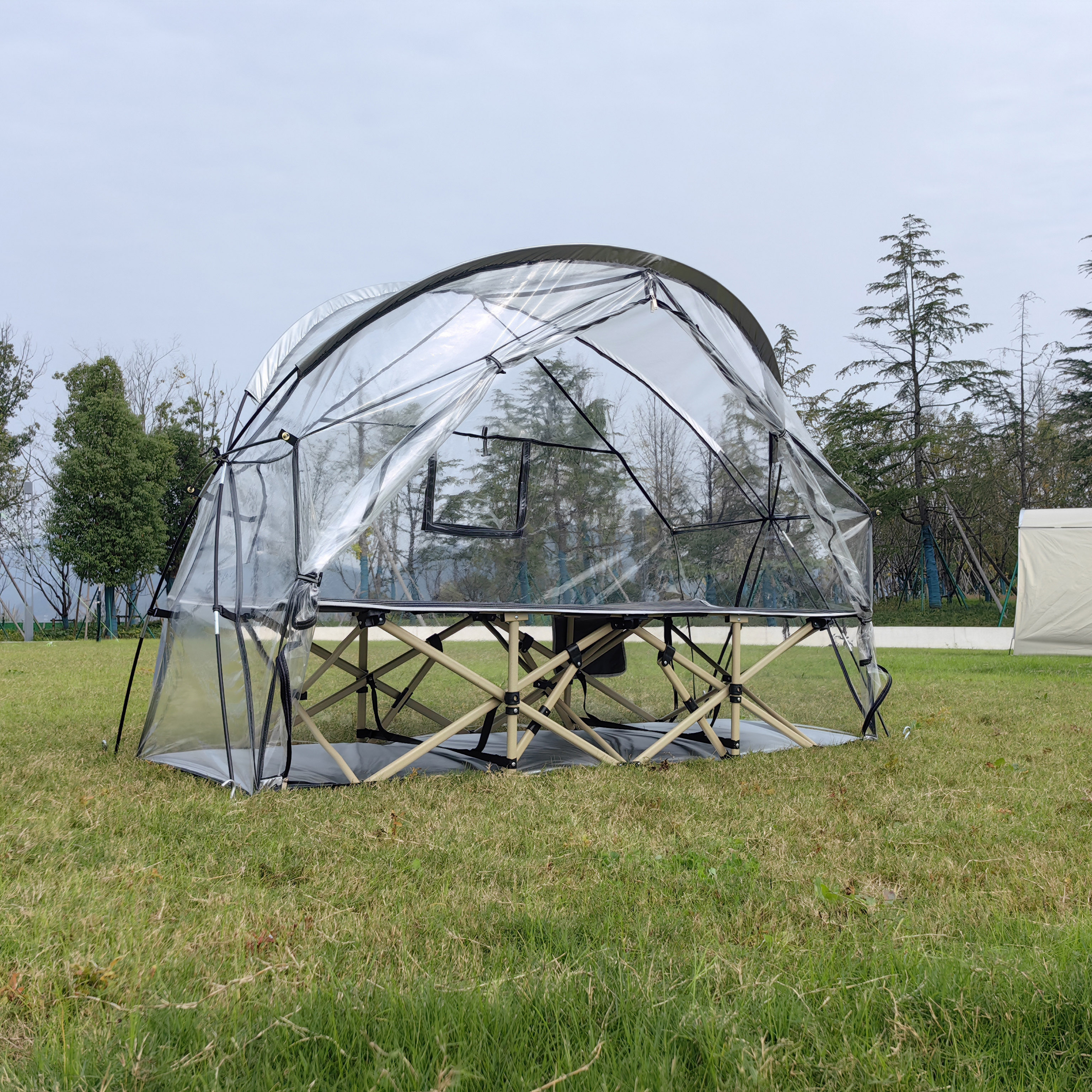Transparent PVC Four-Season So - Outdoor Camping Solo ulasan dan harga