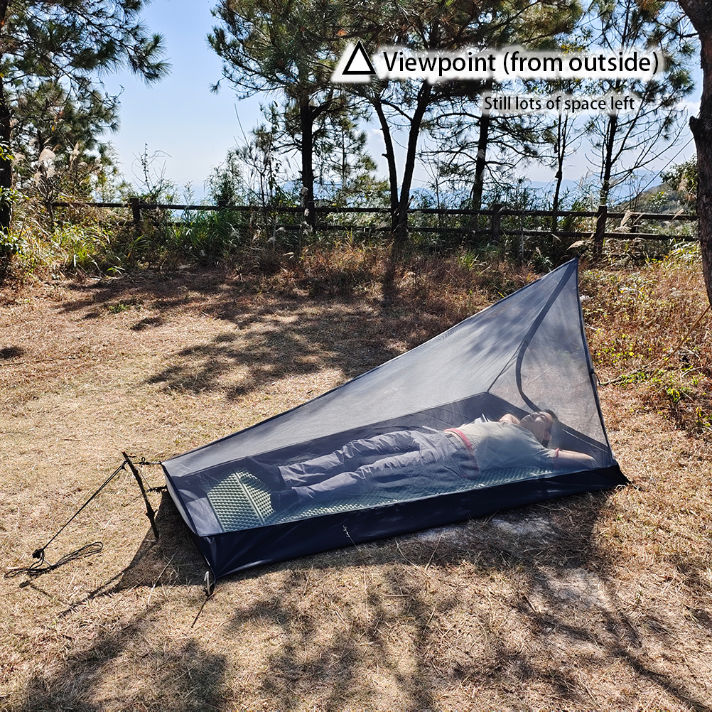 A-Tower Mesh Tent Outdoor Back - Outdoor Camping Solo ulasan dan harga