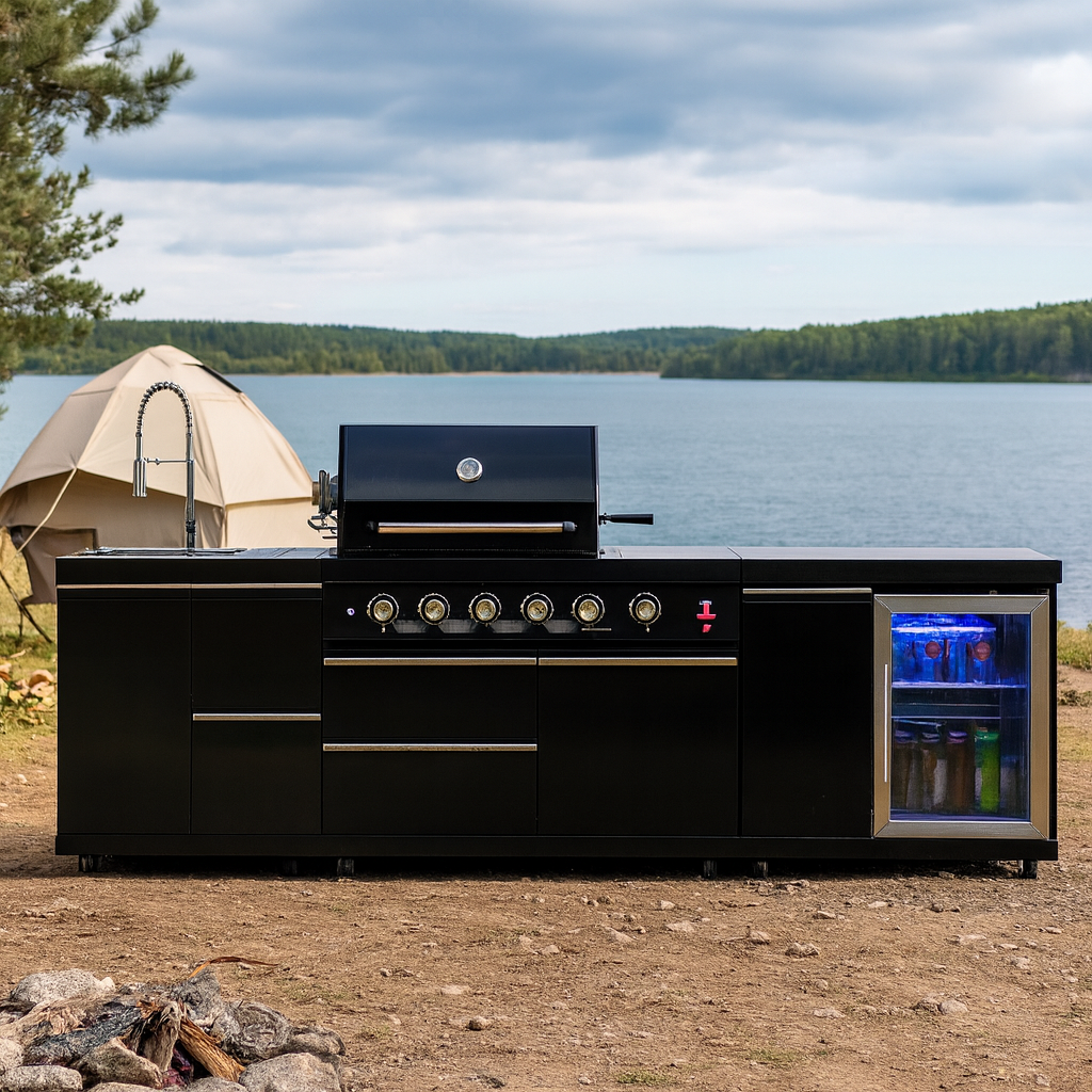 New Arrivals Customizable 304  - Outdoor Camping Kitchen Set ulasan dan harga