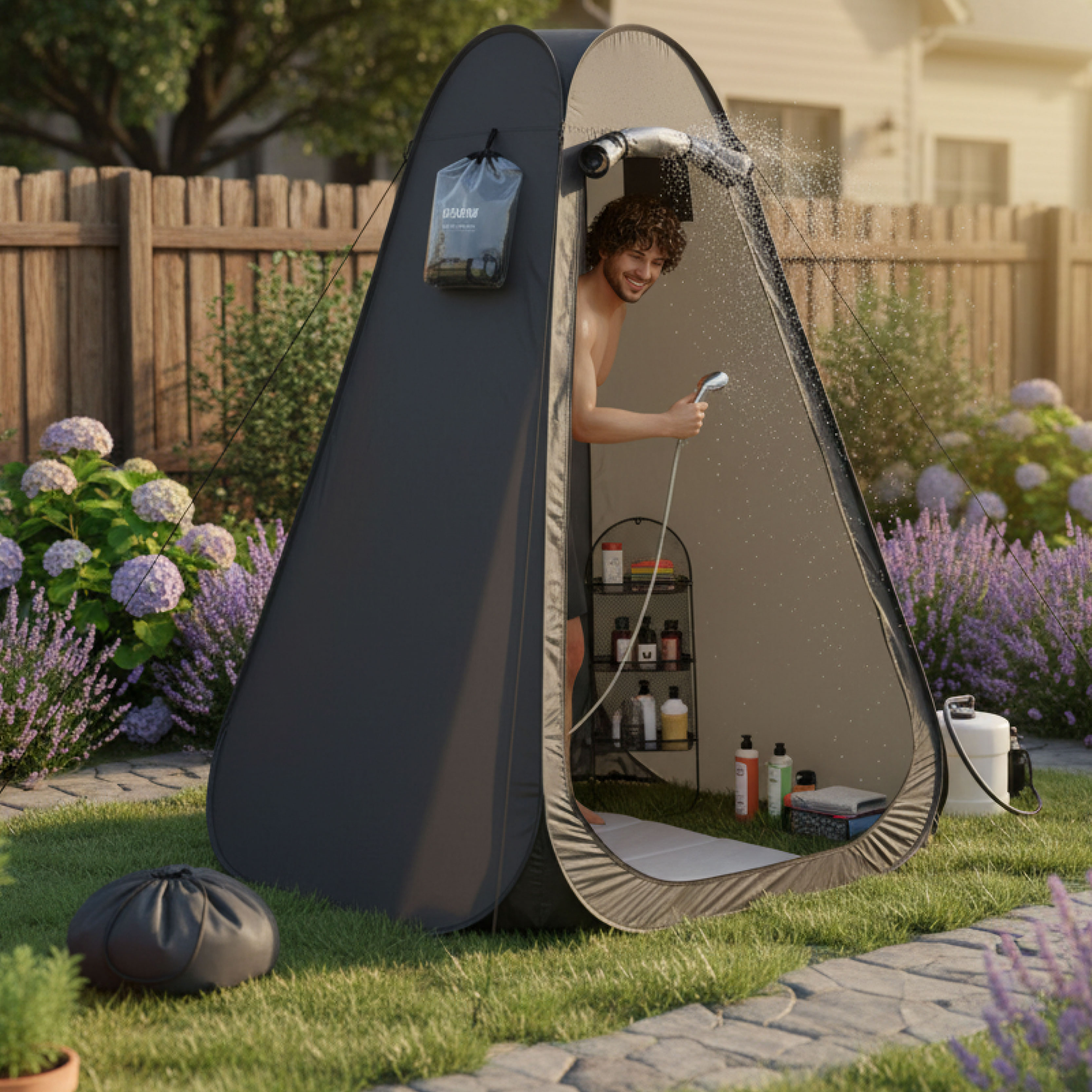 Portable Pop-Up Privacy Tent O - Outdoor Camping Bathroom ulasan dan harga