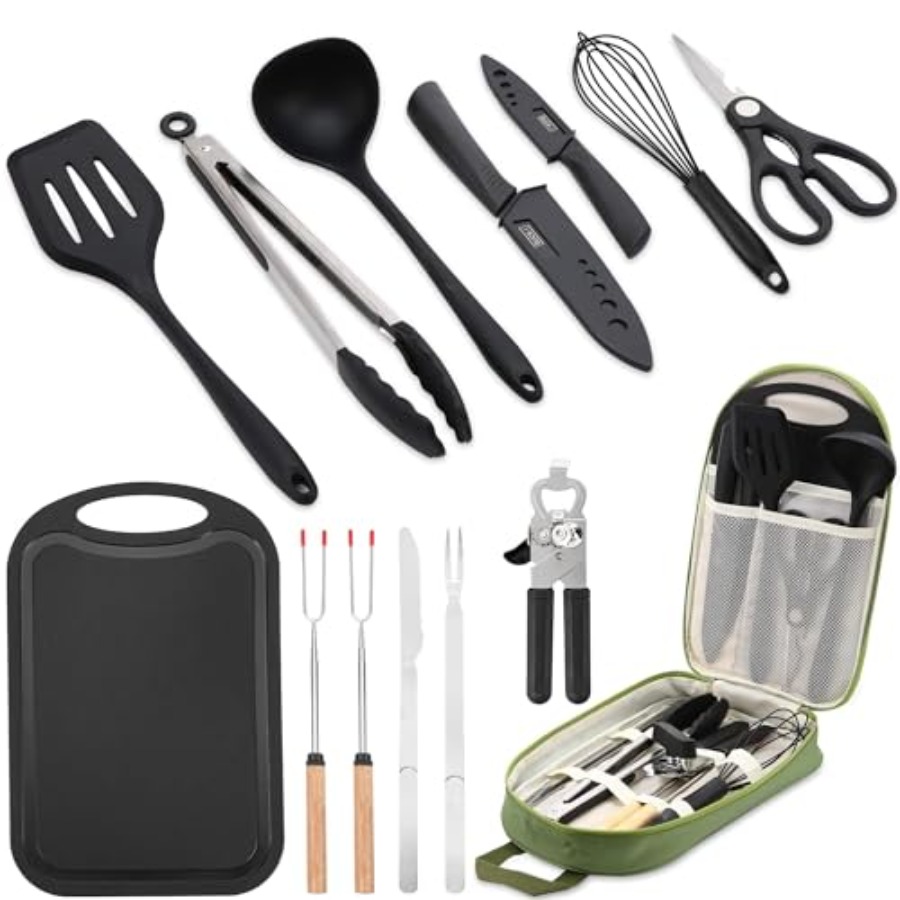 Camping Essentials Cookware Co - Outdoor Camping Kitchen Set ulasan dan harga