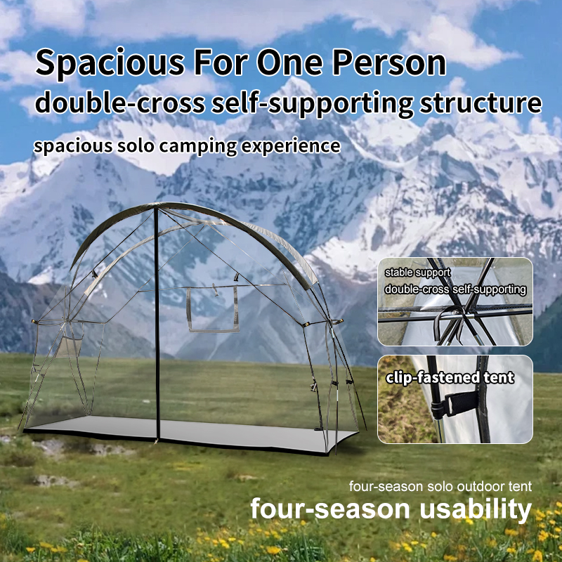 Transparent Camping Waterproof - Outdoor Camping Solo ulasan dan harga