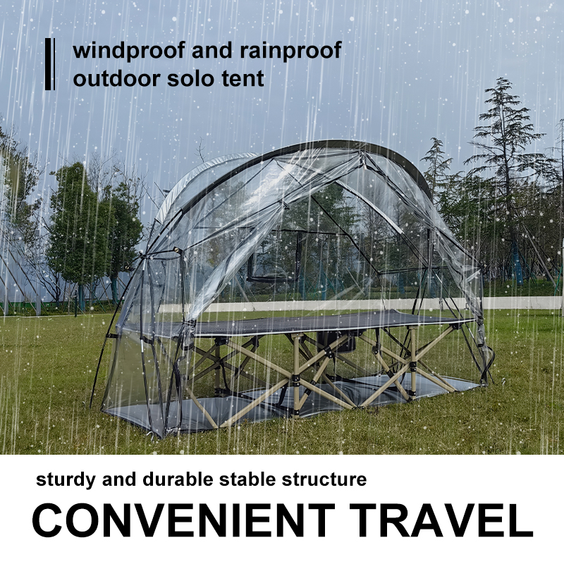Transparent Camping Waterproof - Outdoor Camping Solo ulasan dan harga