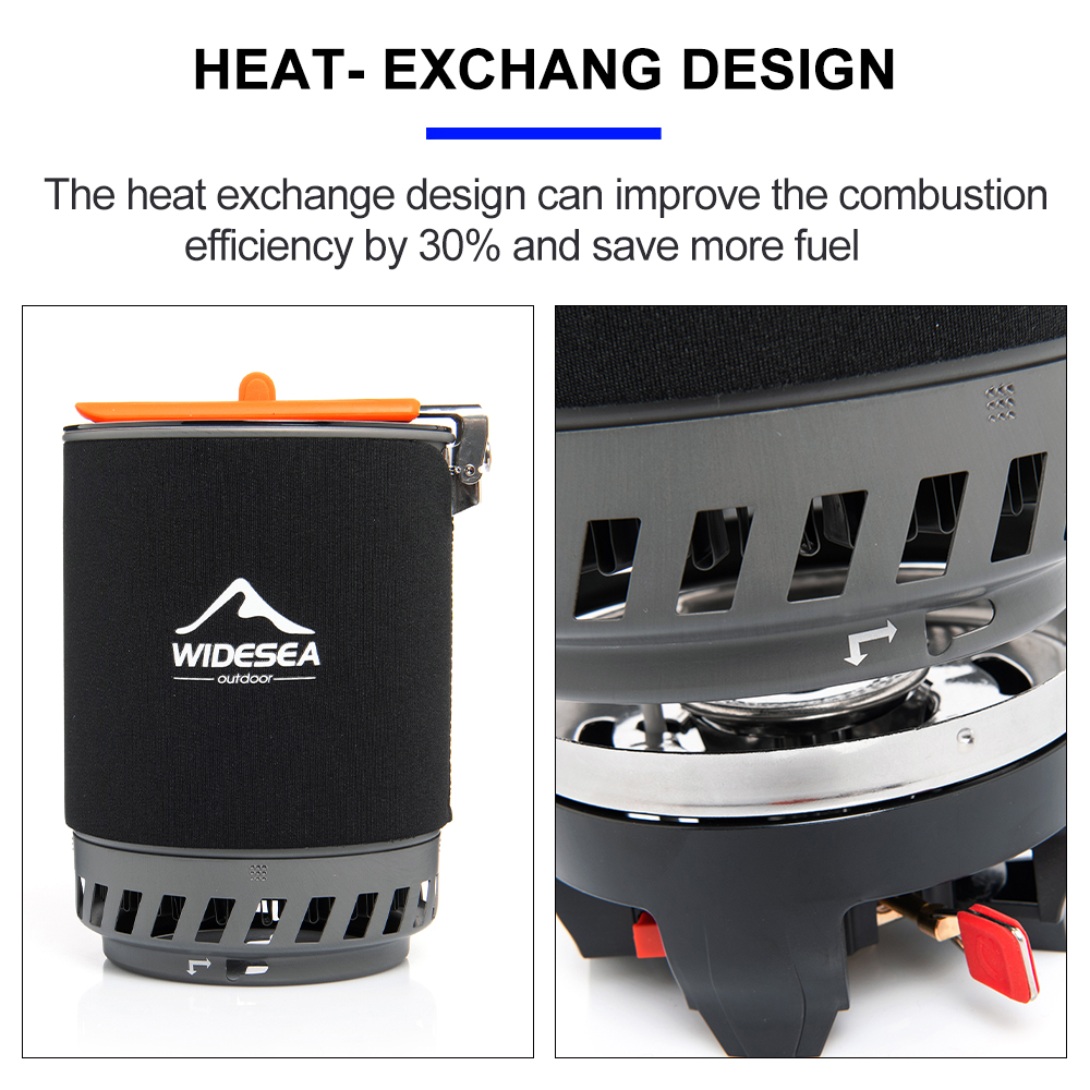 Widesea Camping Cooking System - Outdoor Camping Gas Heater ulasan dan harga