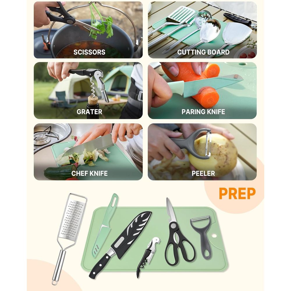 Compact Camping Kitchen Set wi - Outdoor Camping Kitchen Set ulasan dan harga