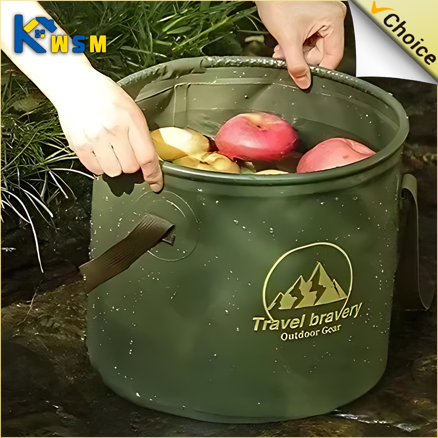 5/10/20L Folding Portable Buck - Outdoor Camping Bathroom ulasan dan harga