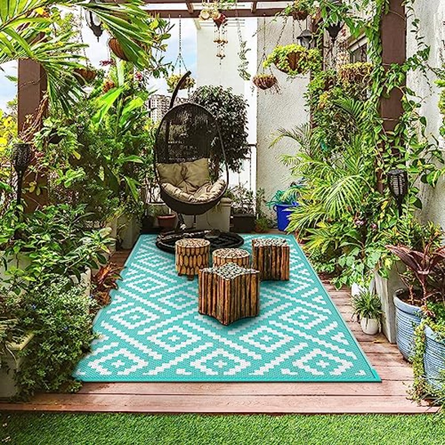 Outdoor Rug for Patio Clearanc - Outdoor Camping Mat Waterproof ulasan dan harga