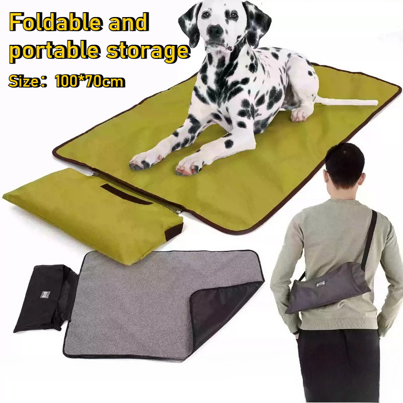 Pet Blanket Outdoor All Season - Outdoor Camping Dog Bed ulasan dan harga