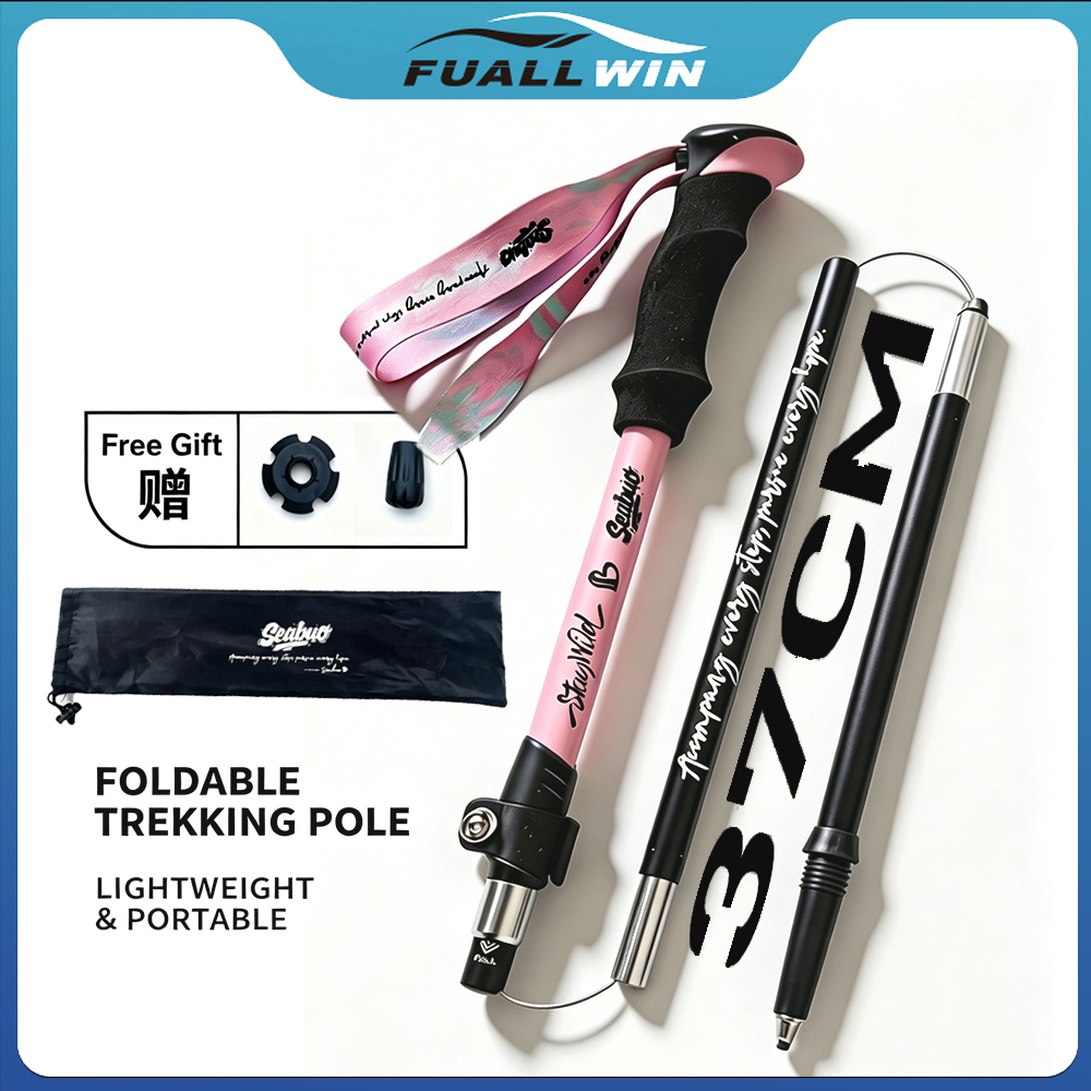 37cm Foldable Trekking Poles L - Zd Outdoor Camping ulasan dan harga
