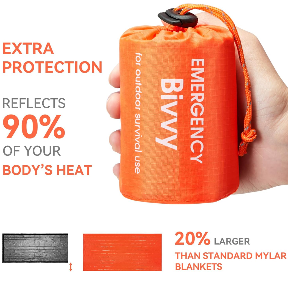 Emergency Sleeping Bag Surviva - Bivvy Bag Emergency ulasan dan harga