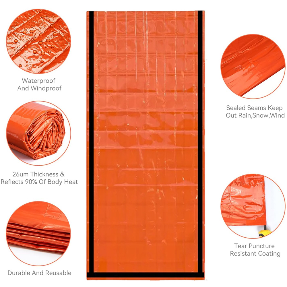 Emergency Sleeping Bag Surviva - Bivvy Bag Emergency ulasan dan harga