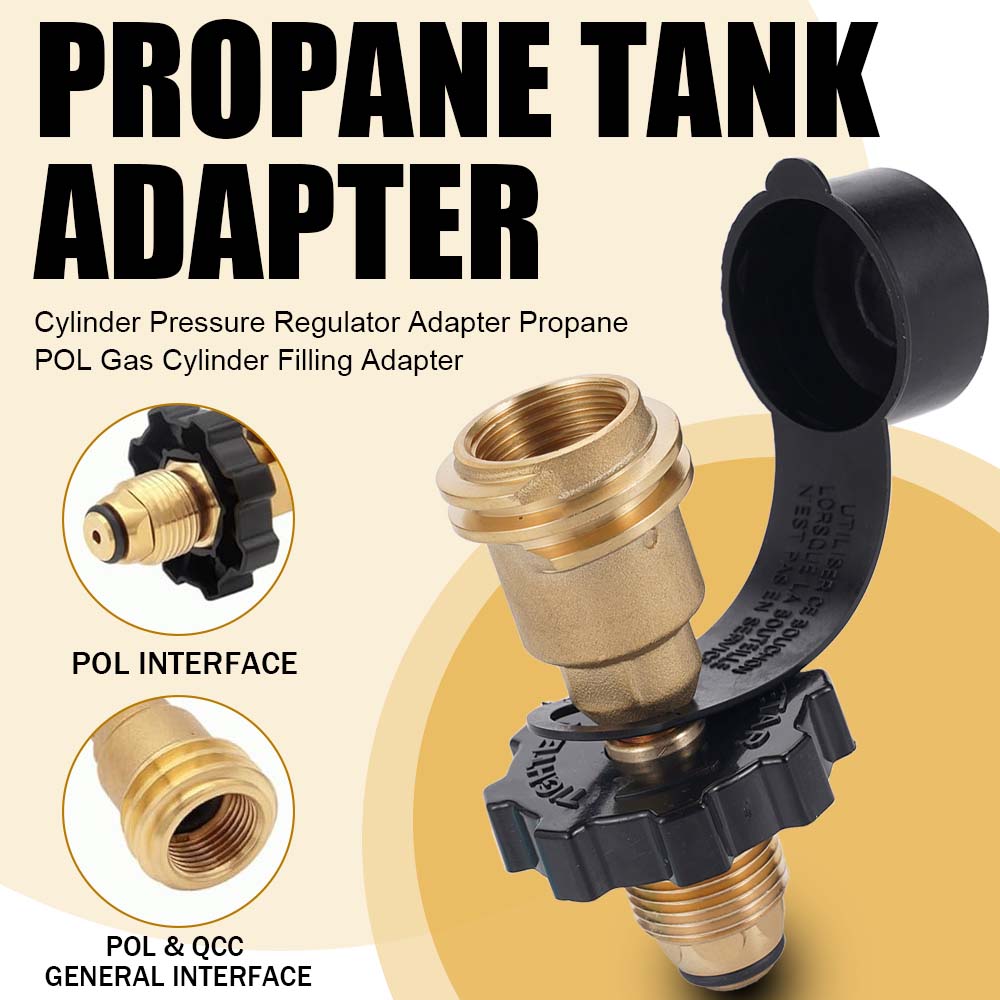 Propane POL To QCC1 Type1 Tank - Outdoor Camping Gas Heater ulasan dan harga