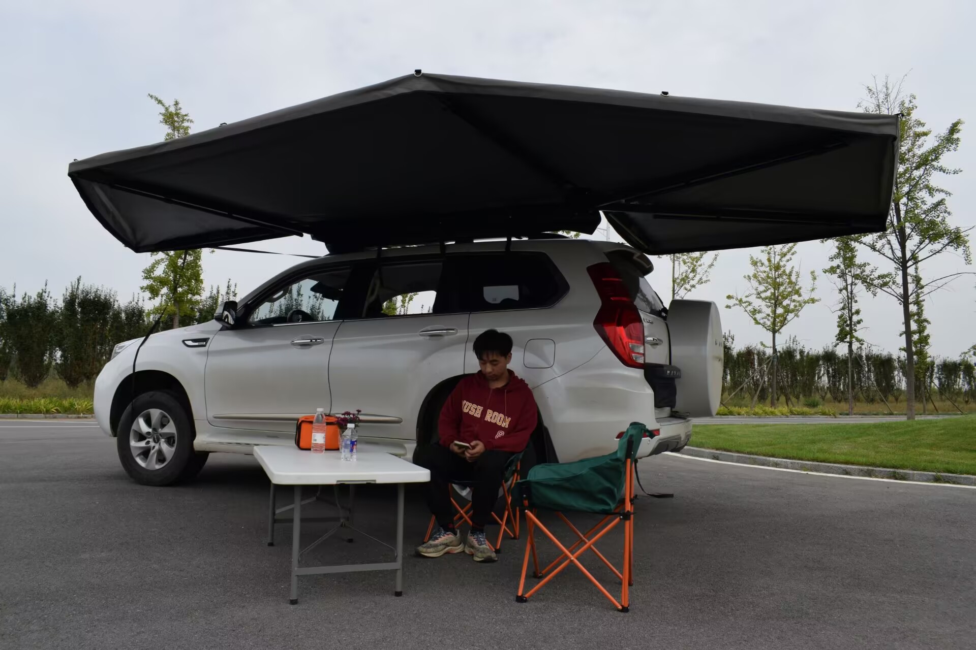 180+270 Degree Frameless Free  - Camping Tent ulasan dan harga