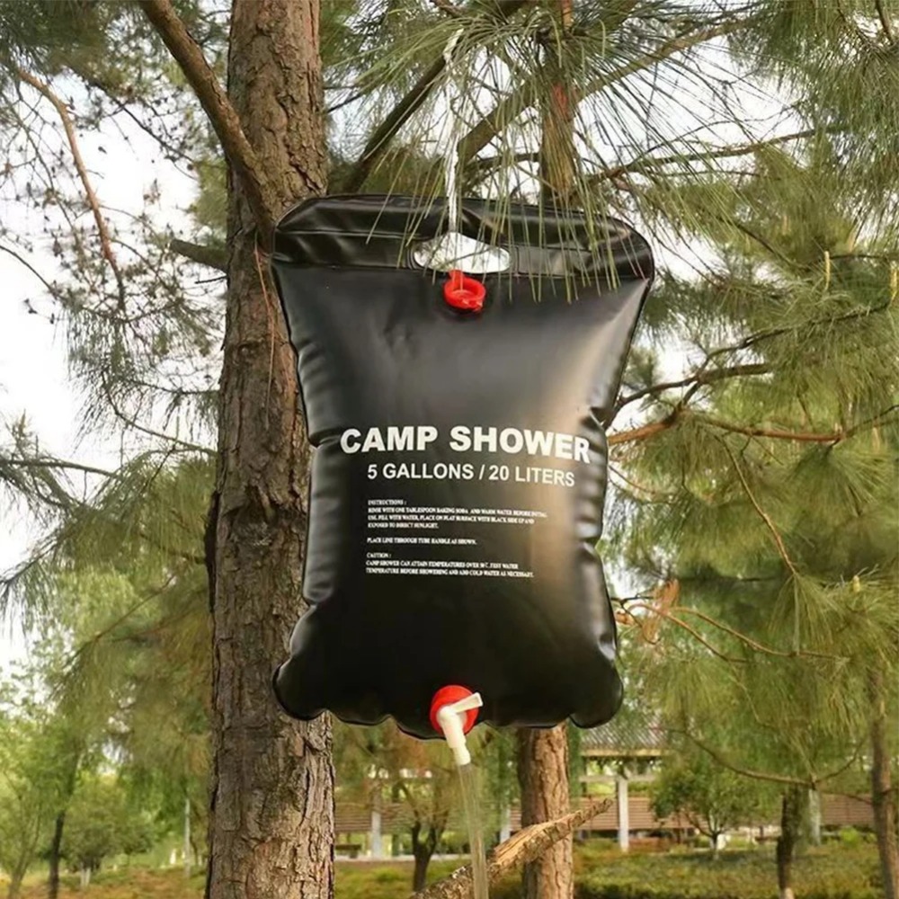 20L Portable Camping Shower Ba - Outdoor Camping Bathroom ulasan dan harga