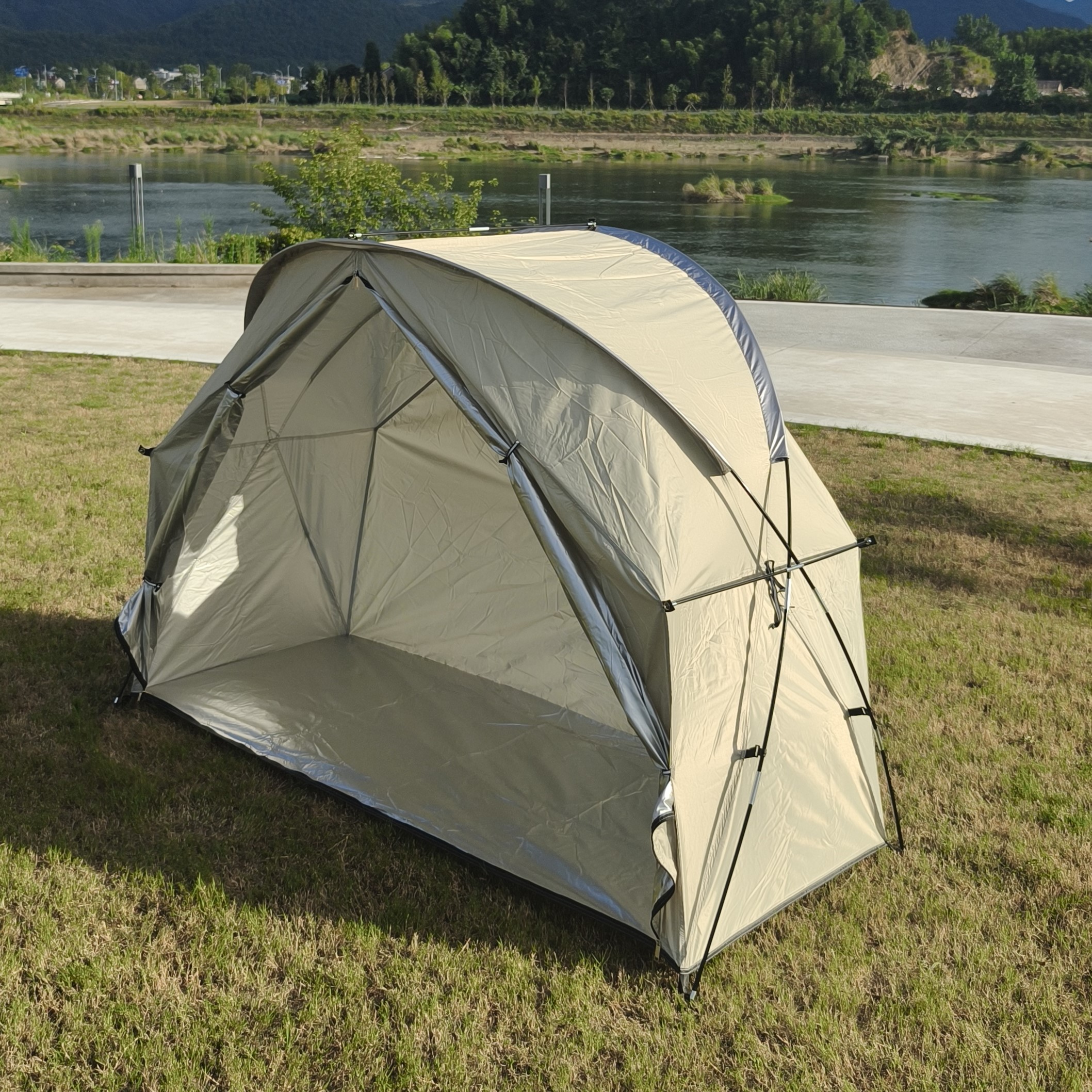 Durable Cot Tent Solo Tent for - Outdoor Camping Solo ulasan dan harga