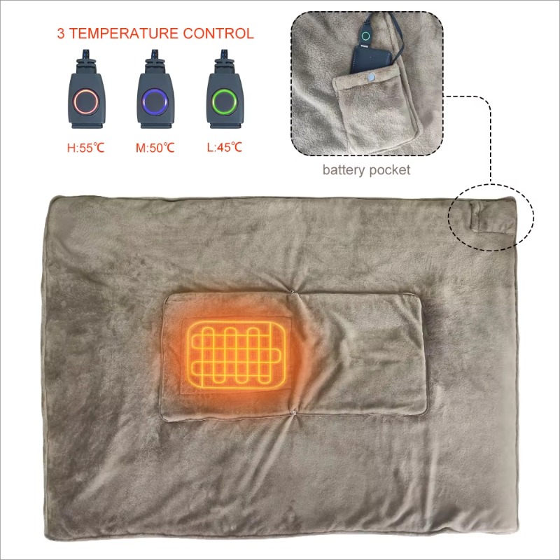 USB electric blanket winter we - Outdoor Camping Heated Blanket ulasan dan harga