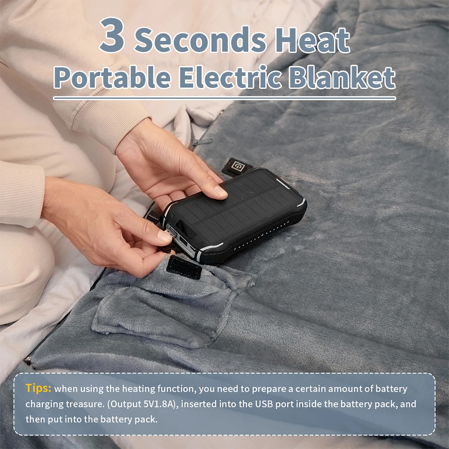 Naturehike Electric Heating Sl - Outdoor Camping Heated Blanket ulasan dan harga
