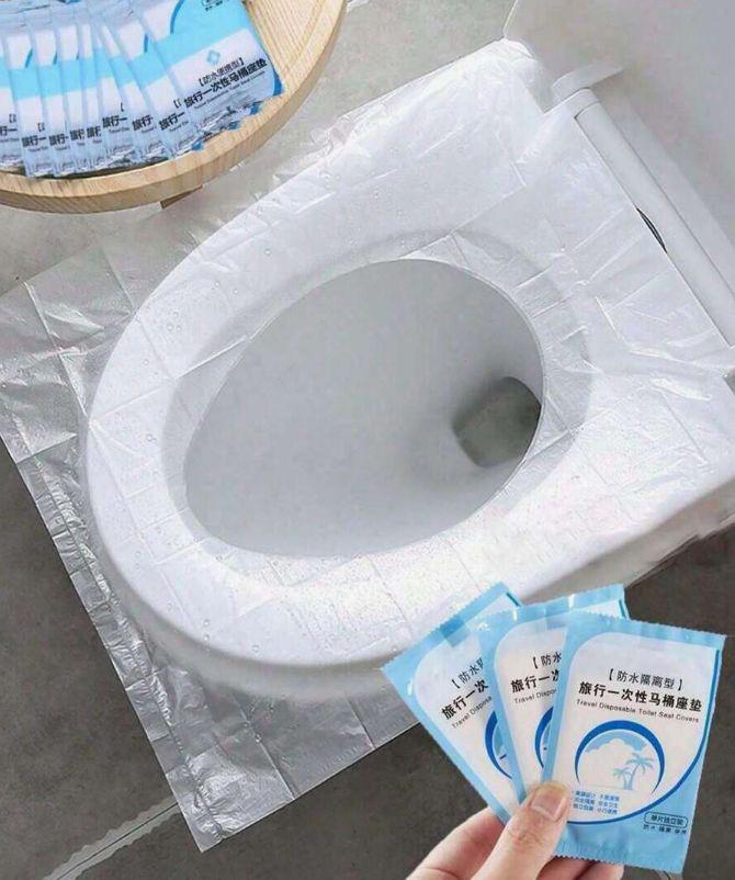 Waterproof Disposable Toilet S - Outdoor Camping Mat Waterproof ulasan dan harga