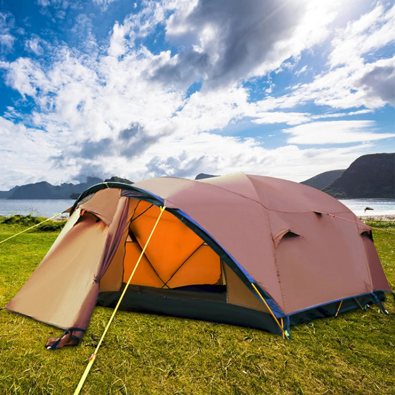 High Quality Luxury 4 Person 2 - Outdoor Camping Tent Waterproof ulasan dan harga