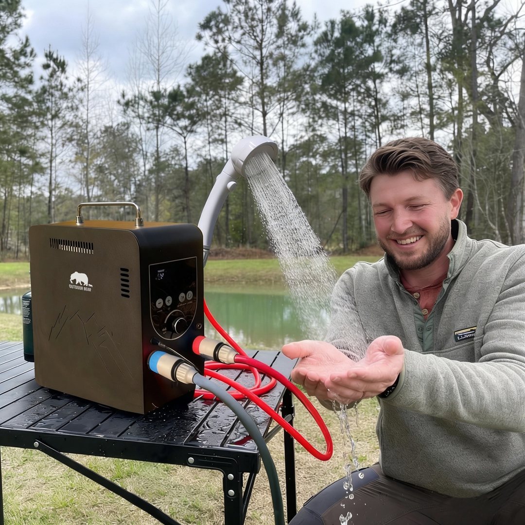 Outdoor Portable Gas Water Hea - Outdoor Camping Gas Heater ulasan dan harga