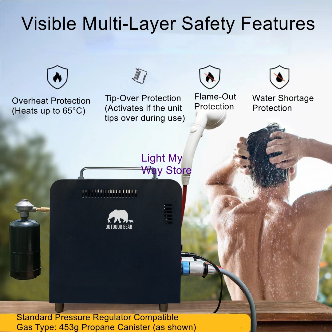 Outdoor Portable Gas Water Hea - Outdoor Camping Gas Heater ulasan dan harga