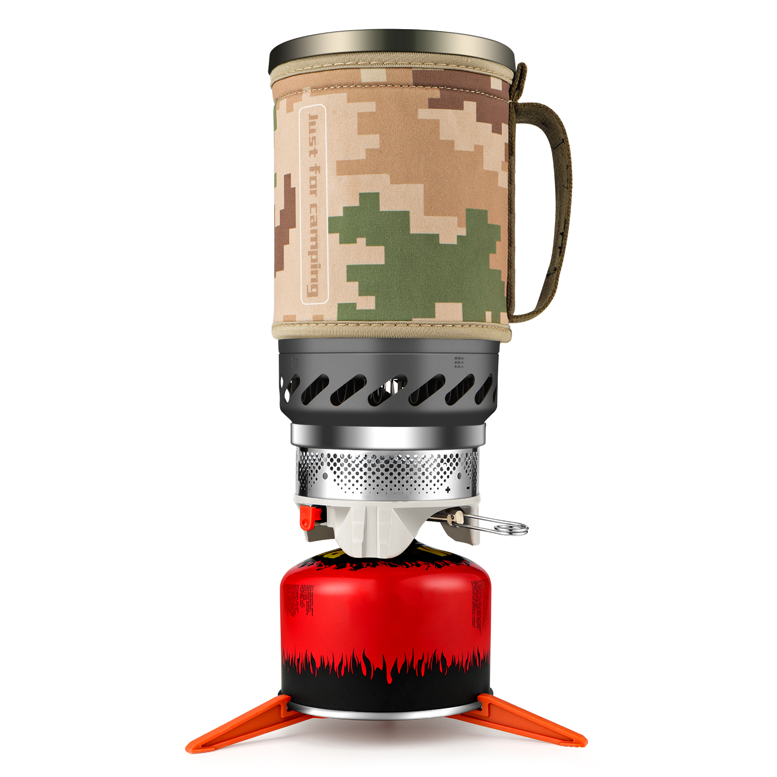 1.4L Portable Cooking System W - Outdoor Camping Gas Heater ulasan dan harga