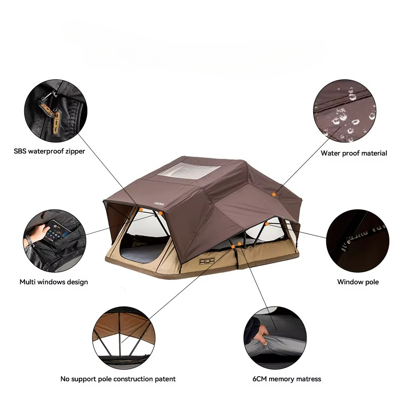 Overland Softshell Rooftoptent - Camping Tent ulasan dan harga