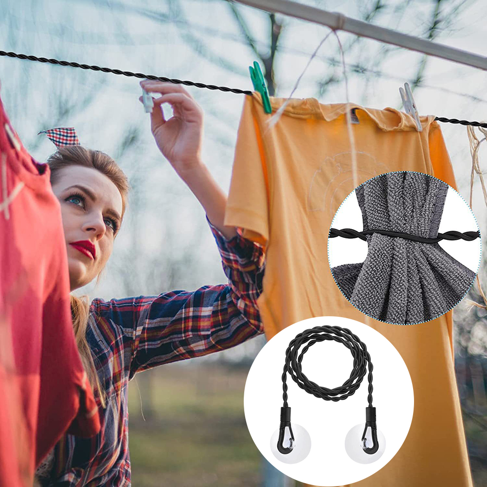 Camping Retractable Clotheslin - Outdoor Camping Bathroom ulasan dan harga