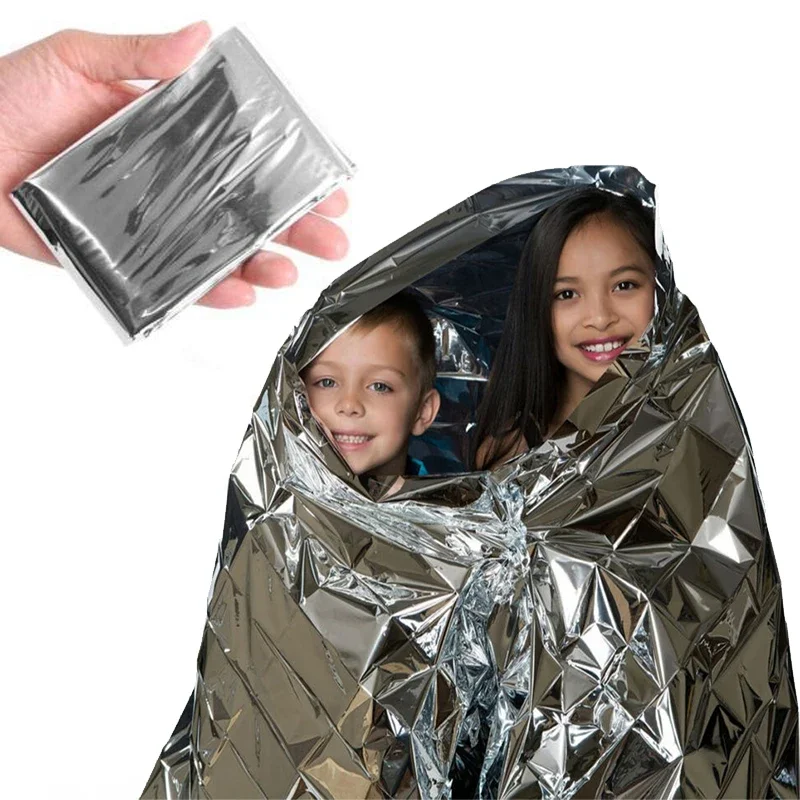 Emergent Blanket Mylar Thermal - Outdoor Camping Heated Blanket ulasan dan harga