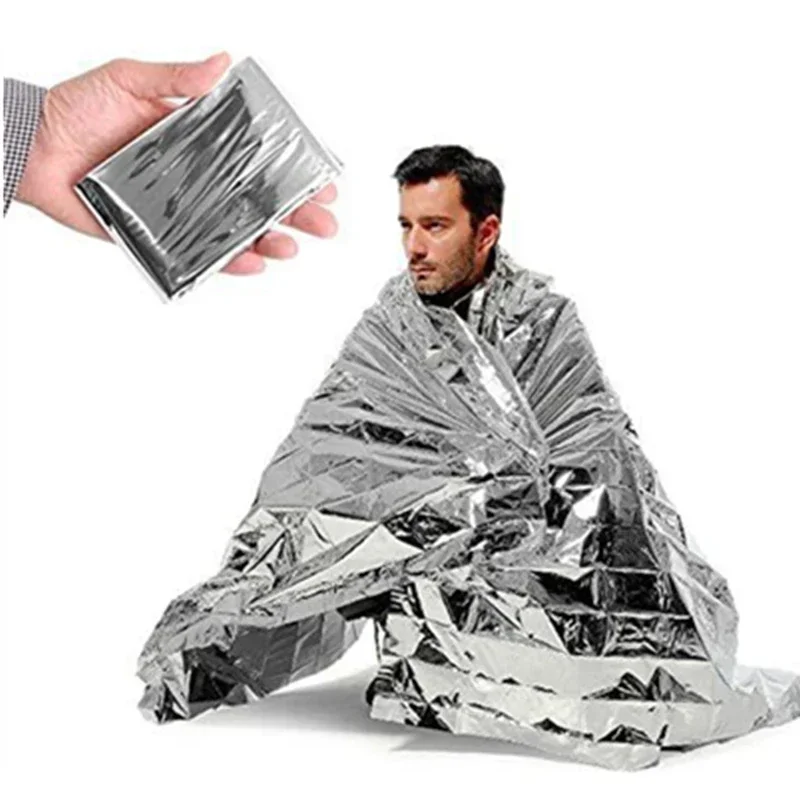 Emergent Blanket Mylar Thermal - Outdoor Camping Heated Blanket ulasan dan harga