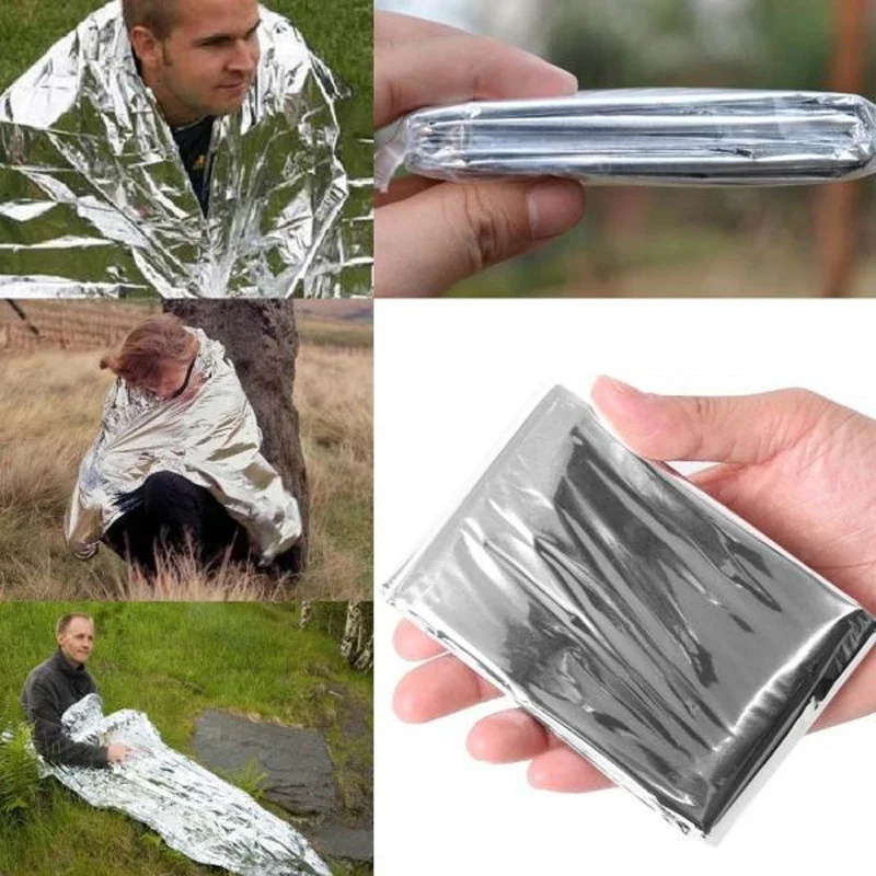 Emergent Blanket Mylar Thermal - Outdoor Camping Heated Blanket ulasan dan harga