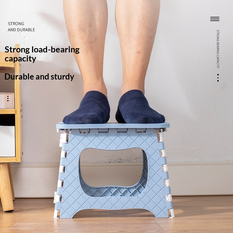 Folding Step Stool with Handle - Outdoor Camping Bathroom ulasan dan harga