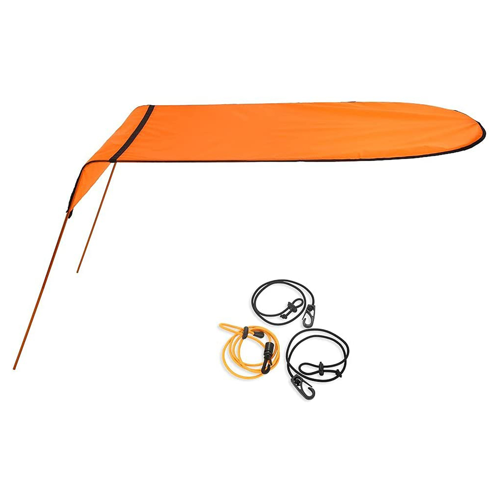 Single Canopy Awning 125x110cm - Outdoor Camping Solo ulasan dan harga