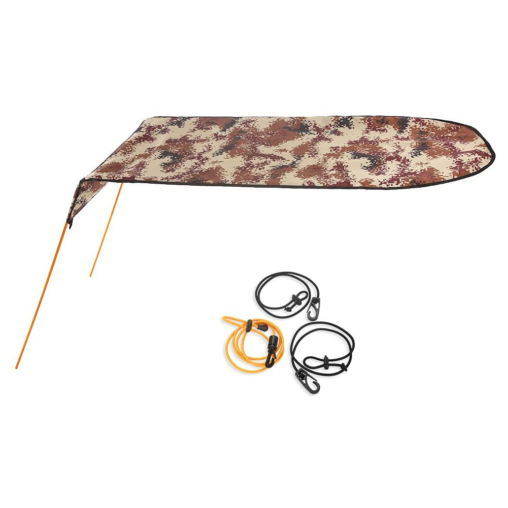 Single Canopy Awning 125x110cm - Outdoor Camping Solo ulasan dan harga