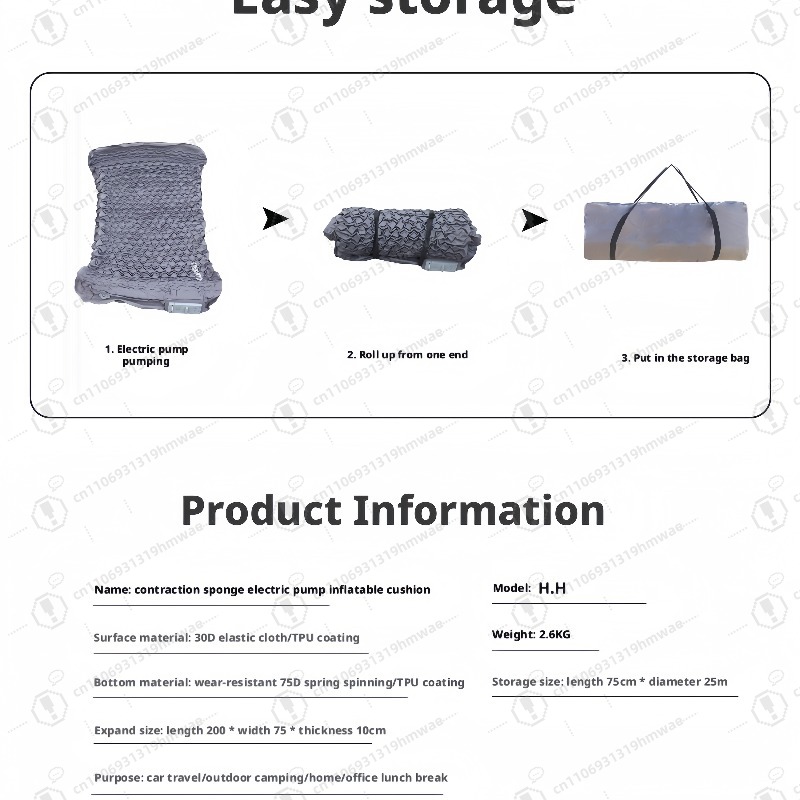 Inflatable Lightweight Camping - Outdoor Camping Mat Waterproof ulasan dan harga