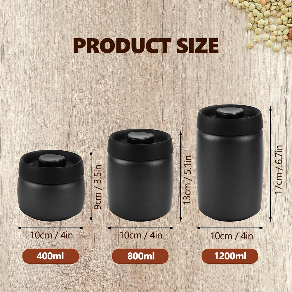 Coffee Sealed Can Stainless St - Zd Outdoor Camping ulasan dan harga