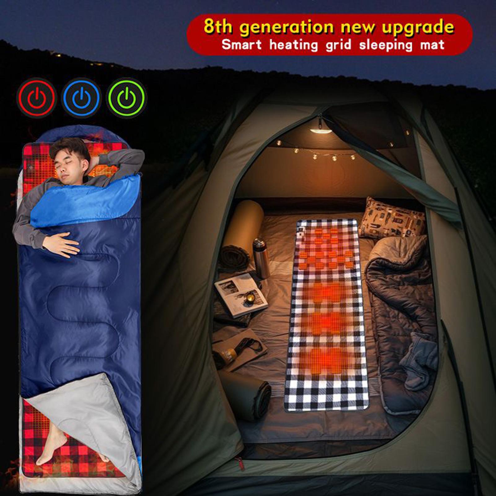 Heated Camping Pad Soft Foldab - Outdoor Camping Heated Blanket ulasan dan harga