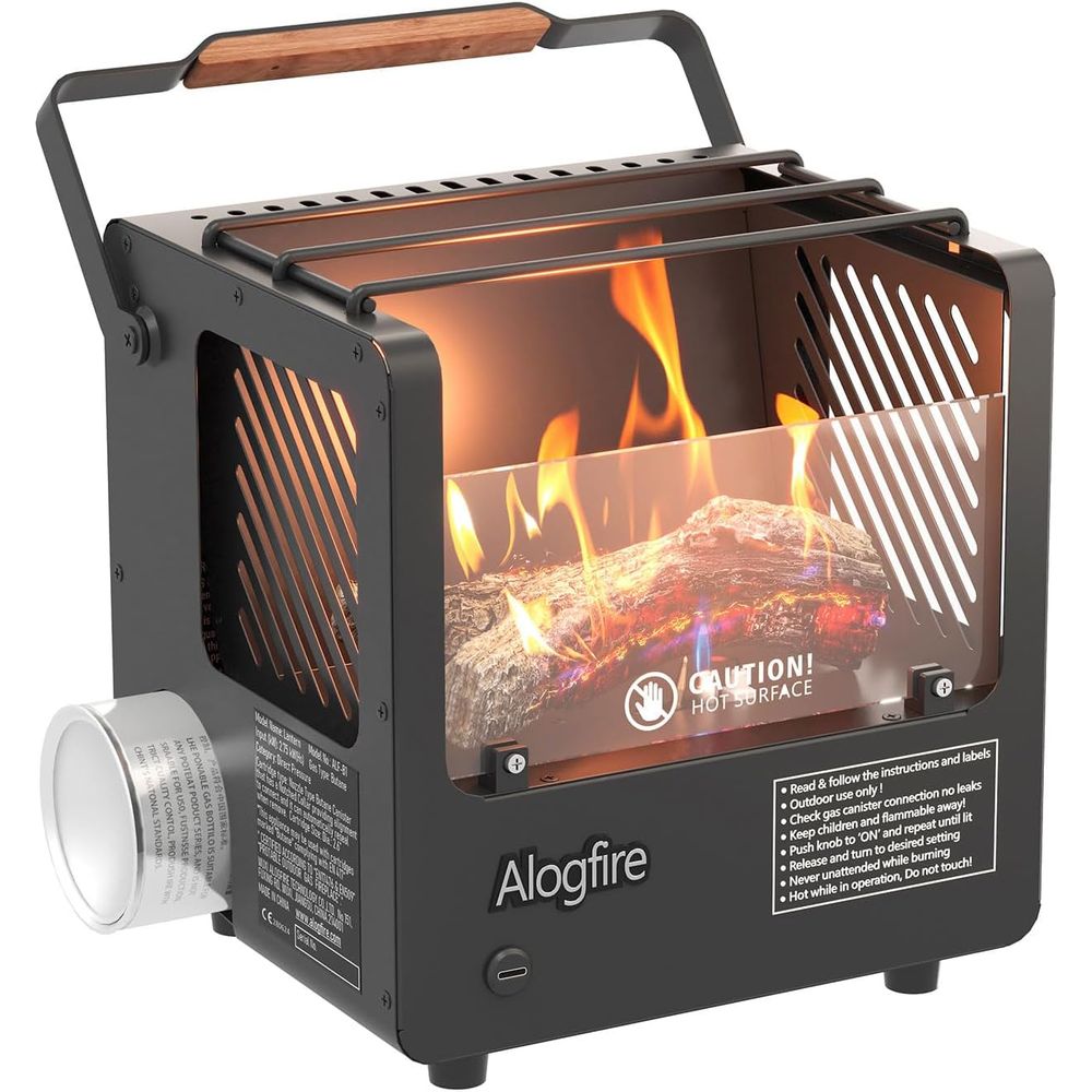 Portable 3-in-1 Gas Fire Pit,  - Outdoor Camping Gas Heater ulasan dan harga