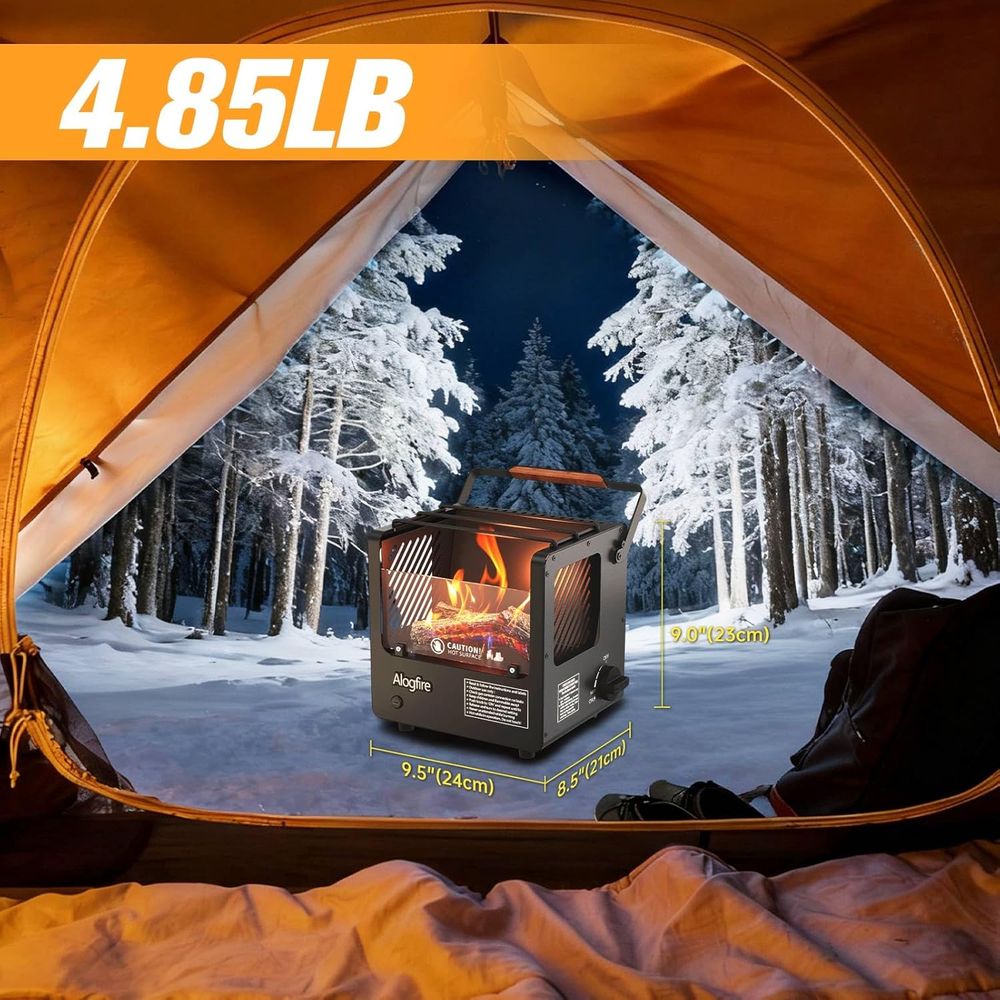 Portable 3-in-1 Gas Fire Pit,  - Outdoor Camping Gas Heater ulasan dan harga