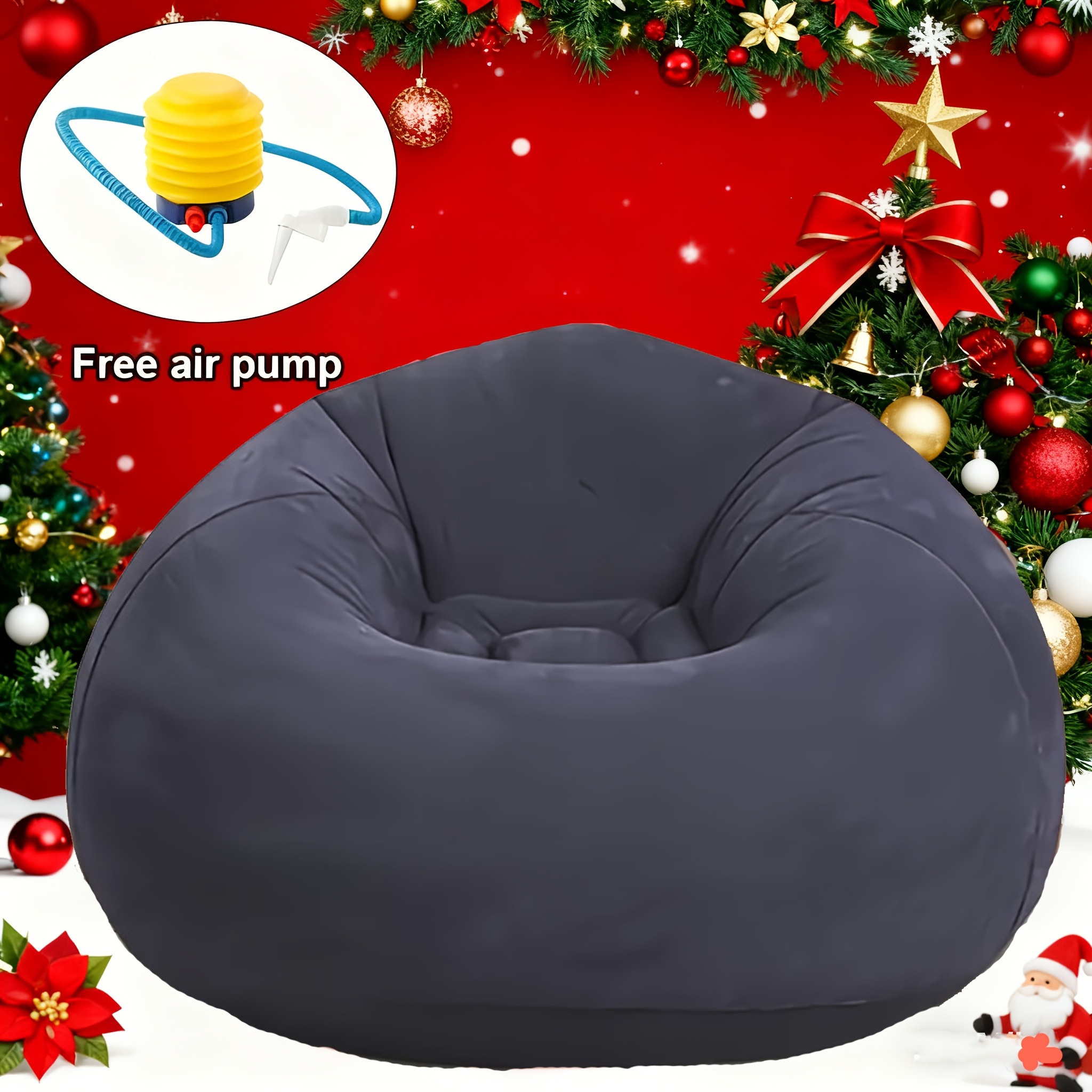 1pc Large Bean Bag Chair, Infl - Outdoor Chair Camping ulasan dan harga