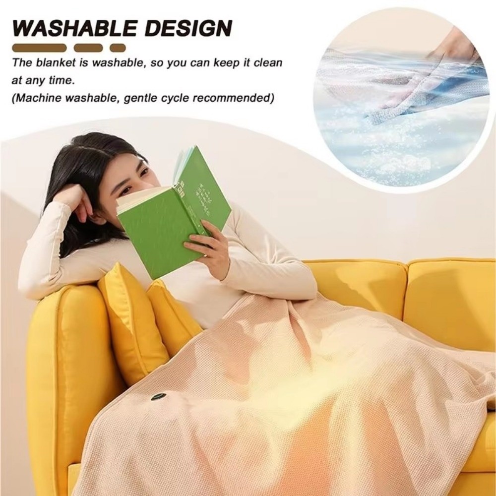 Portable Winter Shawl Blanket  - Outdoor Camping Heated Blanket ulasan dan harga